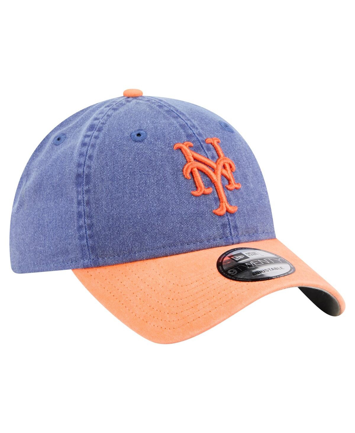 New Era Men's Blue/Orange New York Mets Select 9TWENTY Adjustable Hat
