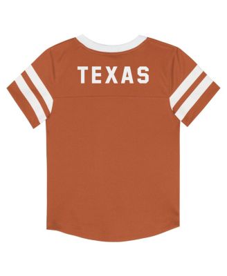 Big Boys and Girls 2-Piece Brown Texas Longhorns Red Zone V-Neck Top and Pants Set