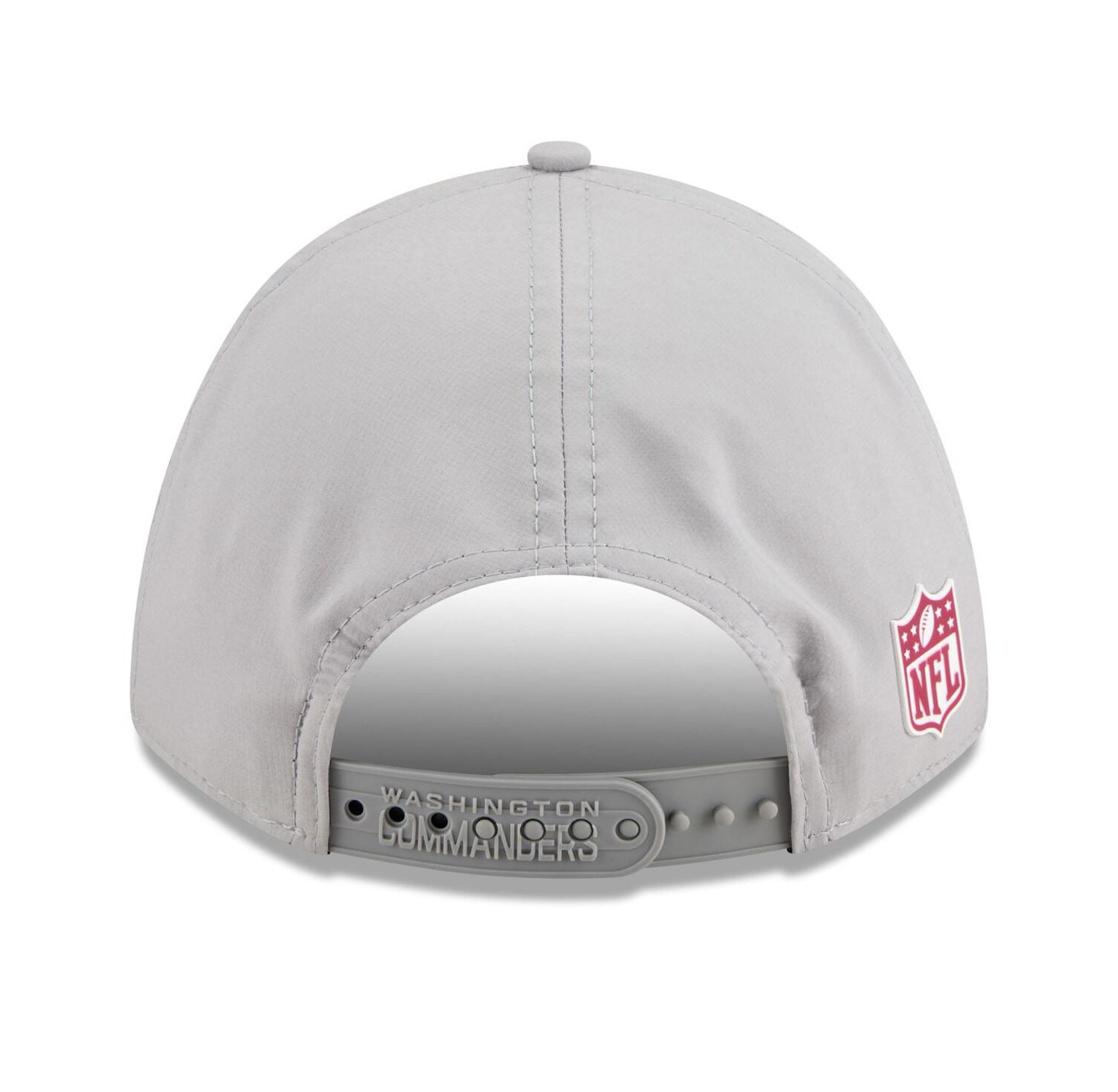 Men's Gray Washington Commanders 2025 Sideline M-Crown 9FORTY Adjustable Hat