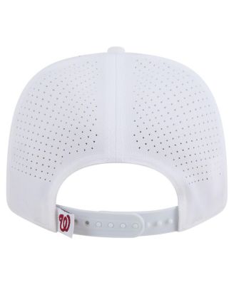 Men's White Washington Nationals COOLERA 9SEVENTY Adjustable Hat
