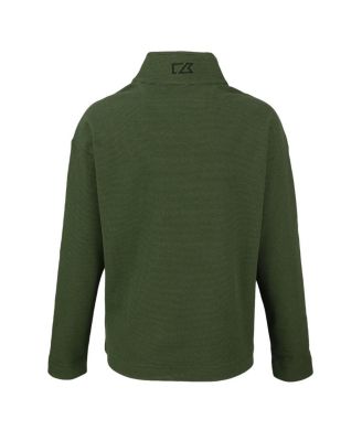 Women's Green Bay Packers Hunts Point Eco Half-Snap Sweatshirt