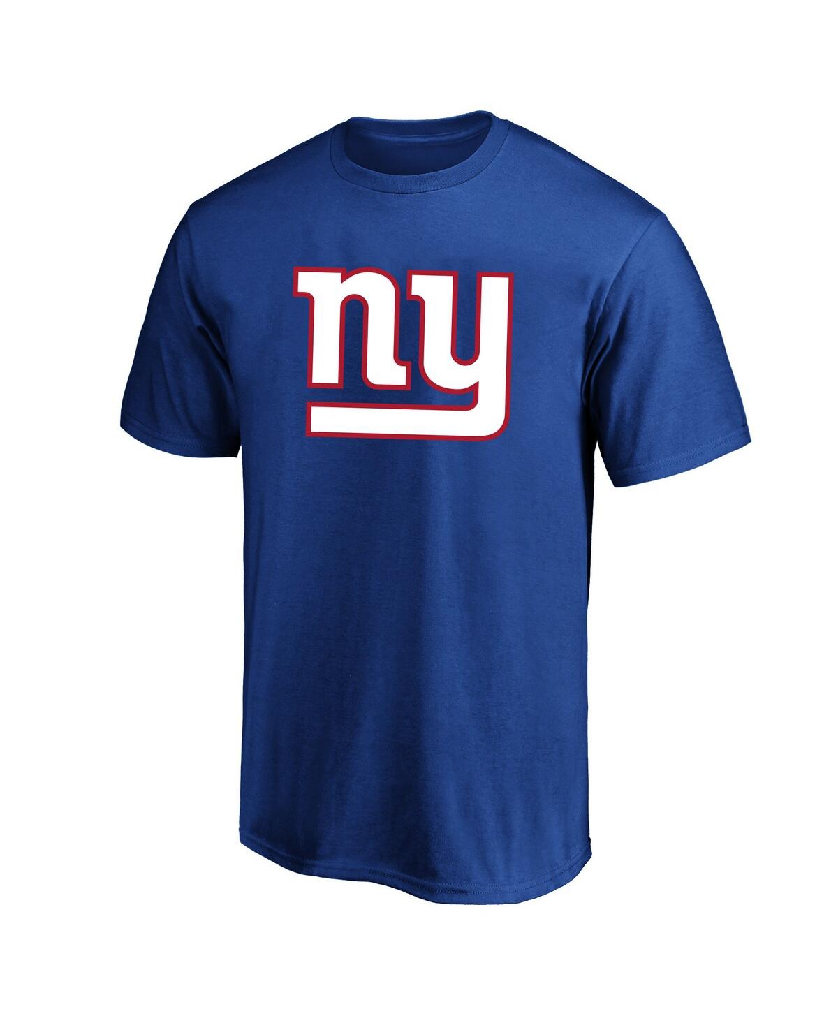 Fanatics Men's Jaxson Dart Royal New York Giants Big Tall Name Number T-Shirt
