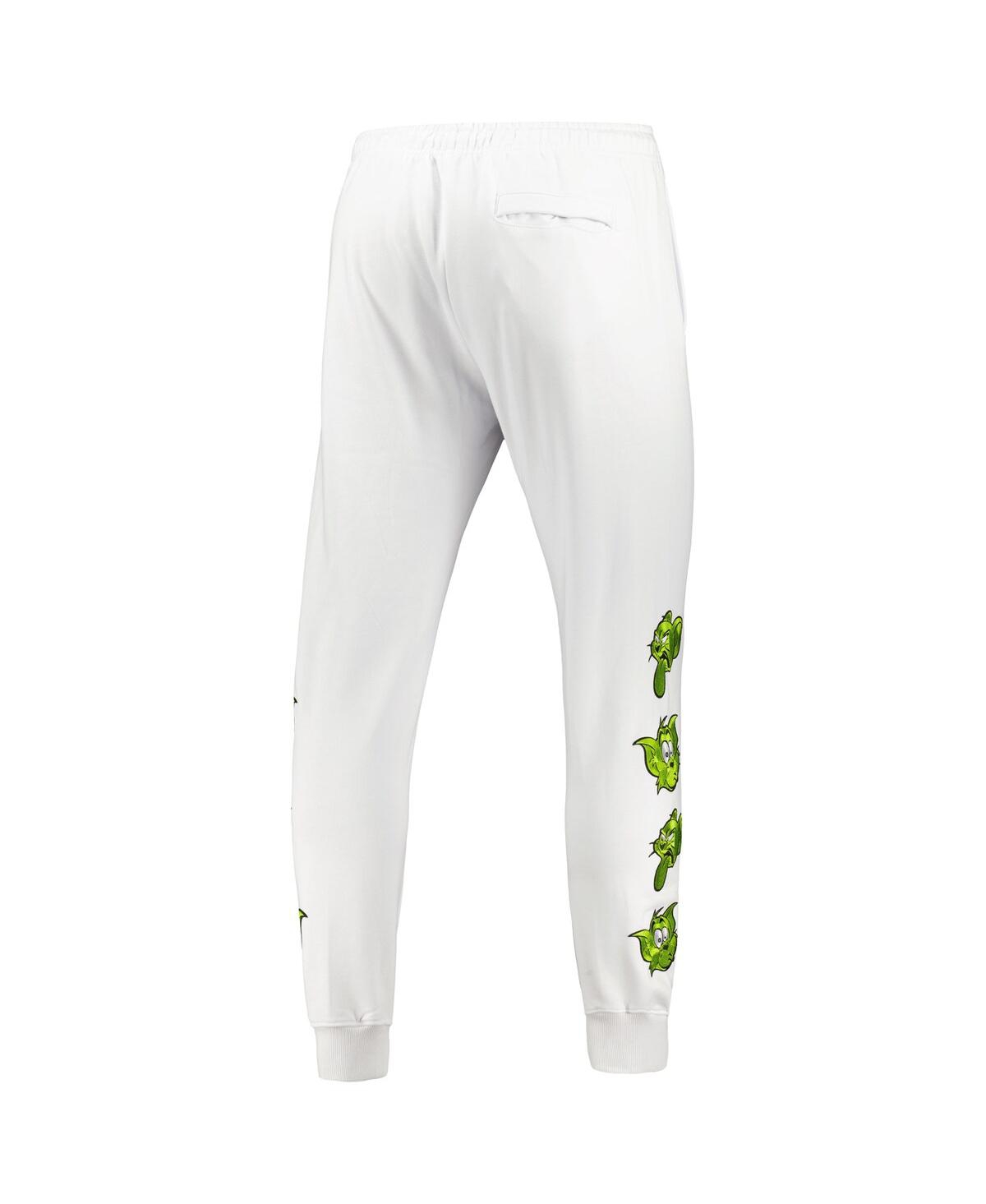 Freeze Max Men's White Tom And Jerry Trippy Jogger Pants In White