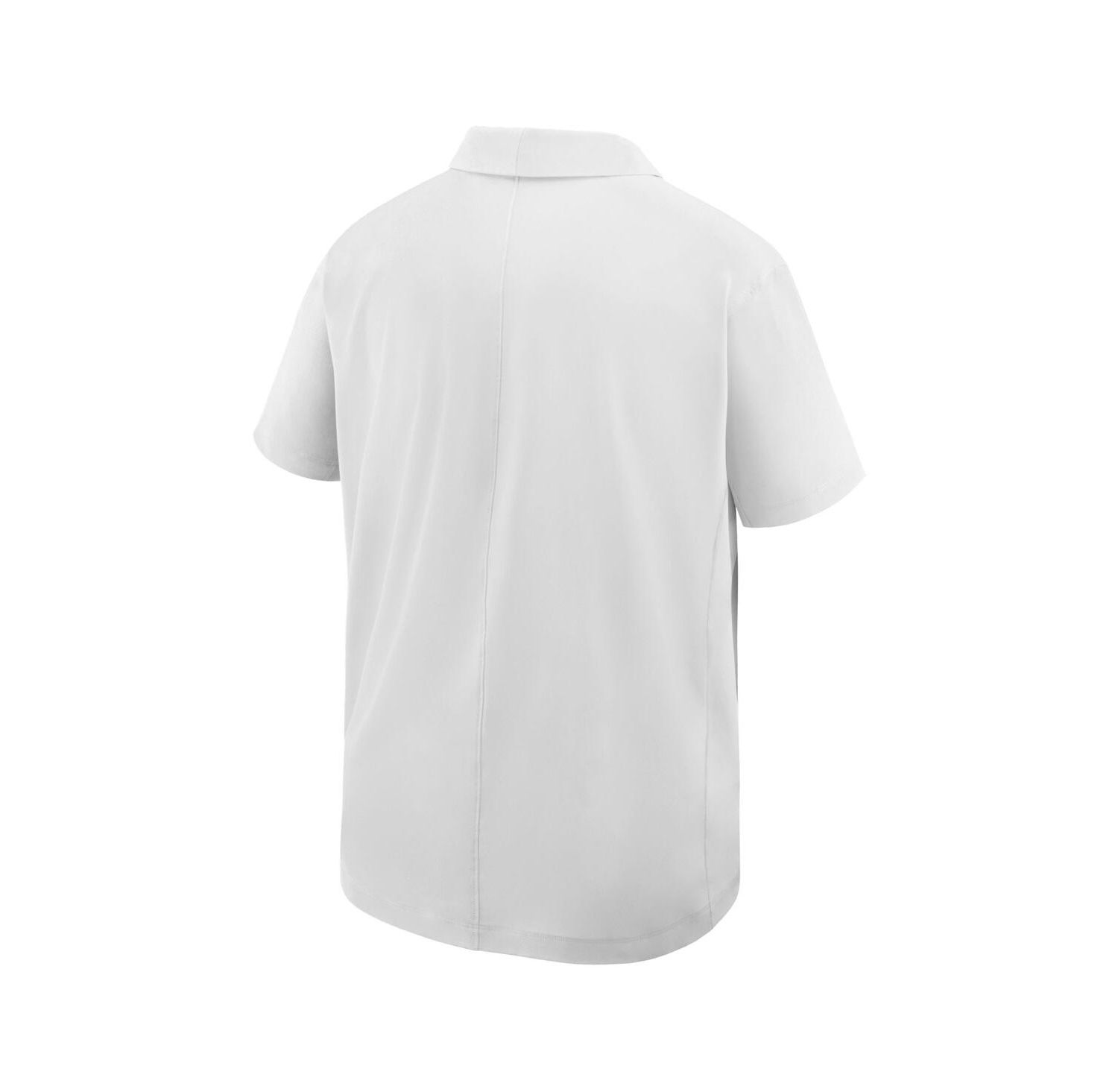Men's White Team USA Woven Polo Shirt