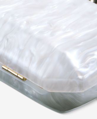 Acrylic Swirl Minaudiere Clutch, Macy's Exclusive