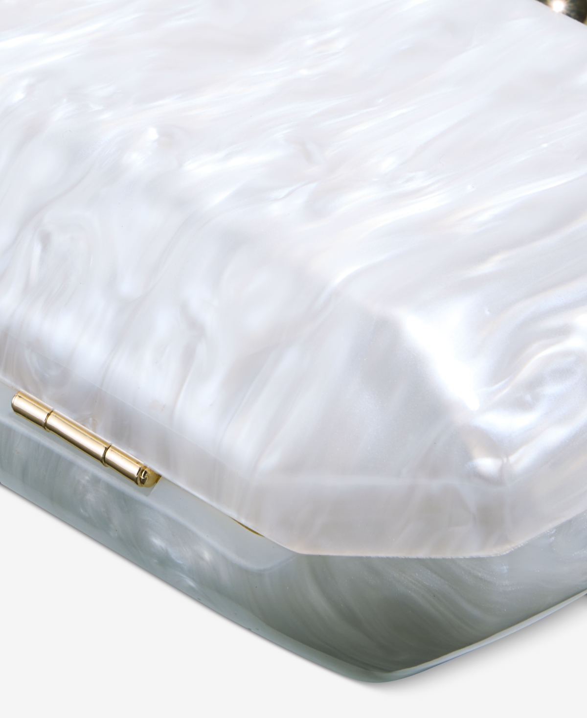 I.n.c. International Concepts Mini Acrylic Swirl Minaudiere Clutch, Macy's Exclusive - Acrylic