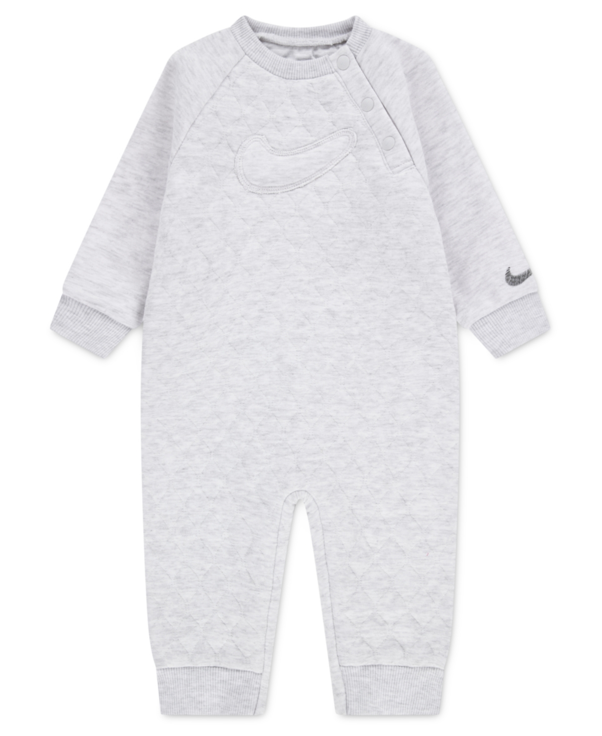 Nike Baby Boys Crewneck Readyset Coverall - Birch Heather