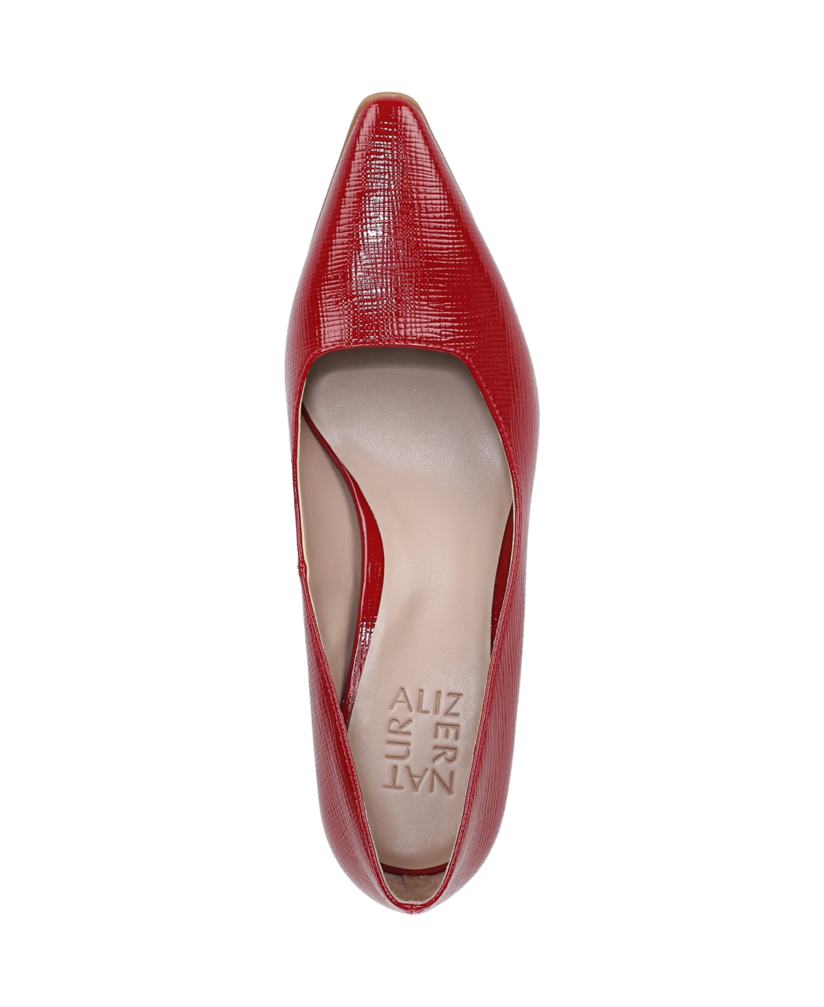 Naturalizer Women's Tylan Point Toe Pump Shoes In Red