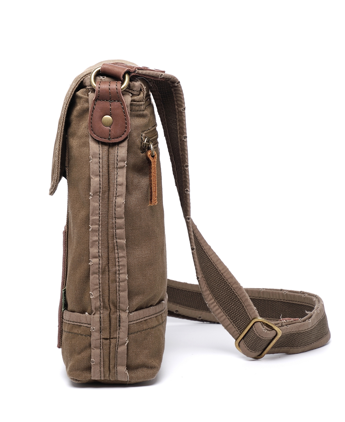 Tsd Brand Lake Toya Crossbody Bag In Green