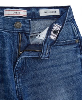 Boys' 7-18 Oversized Cargo Denim Jeans