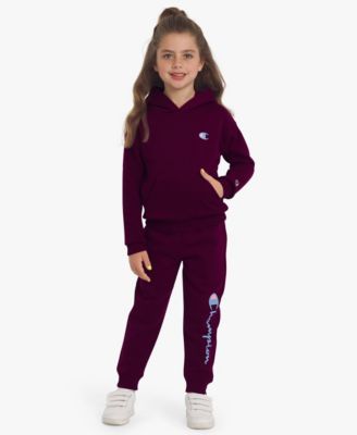 Girls' 2-6 Hoodie and Joggers, 2 Piece Set