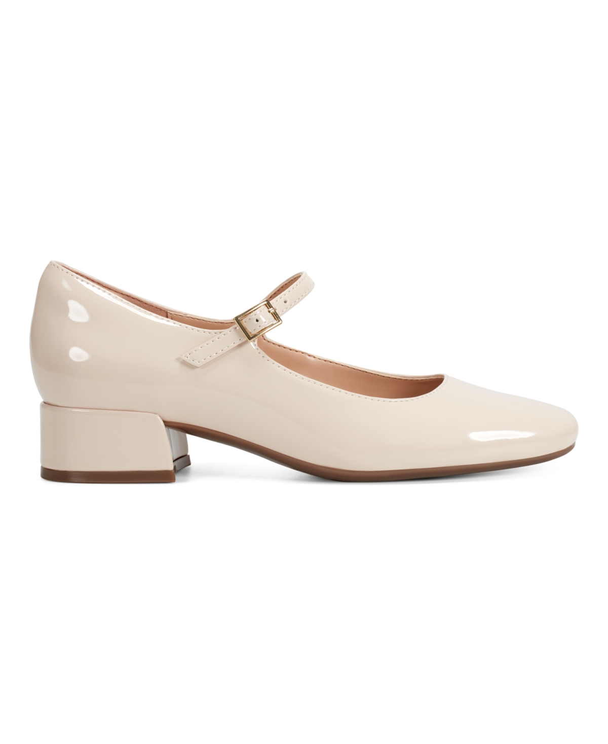 Easy Spirit Women's Janica Mary Jane Block Heel Pumps In White
