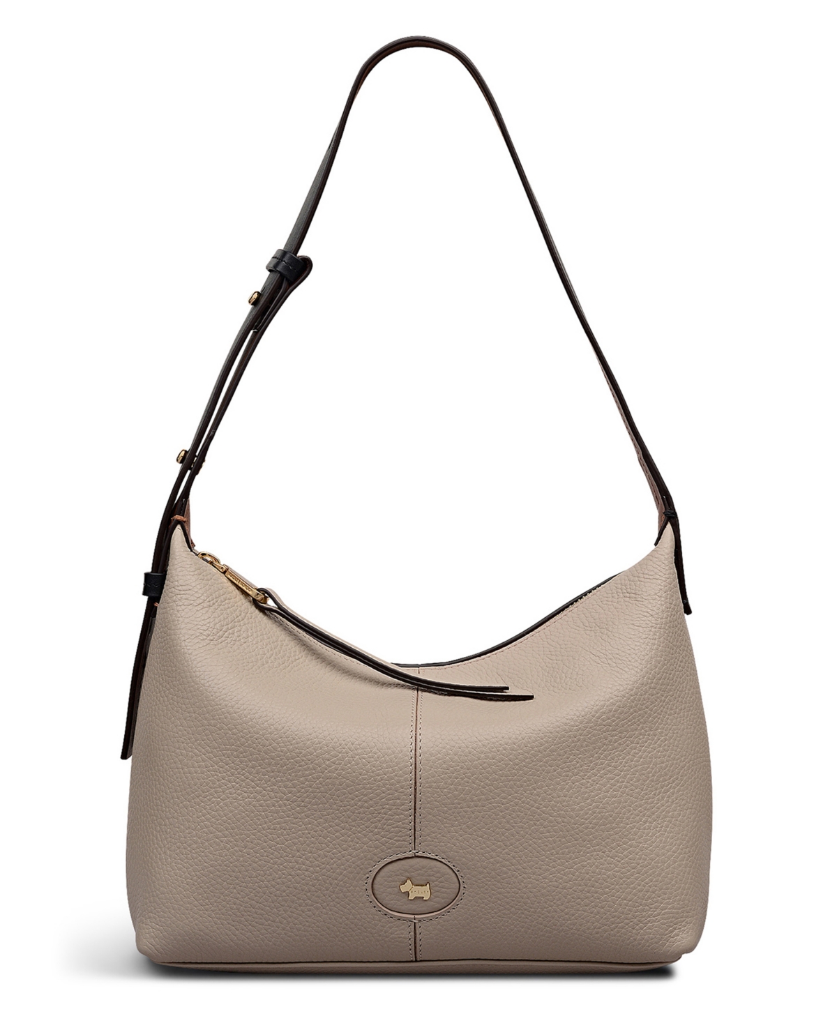 Radley London Maldon Mews Colour Block Small Zip Top Shoulder Bag In Brown