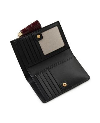 Noble Alley Faux Croc Bifold Wallet