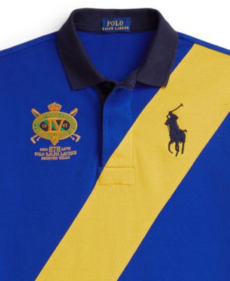 Girls' 7-16 Color-Blocked Polo Collar Dress