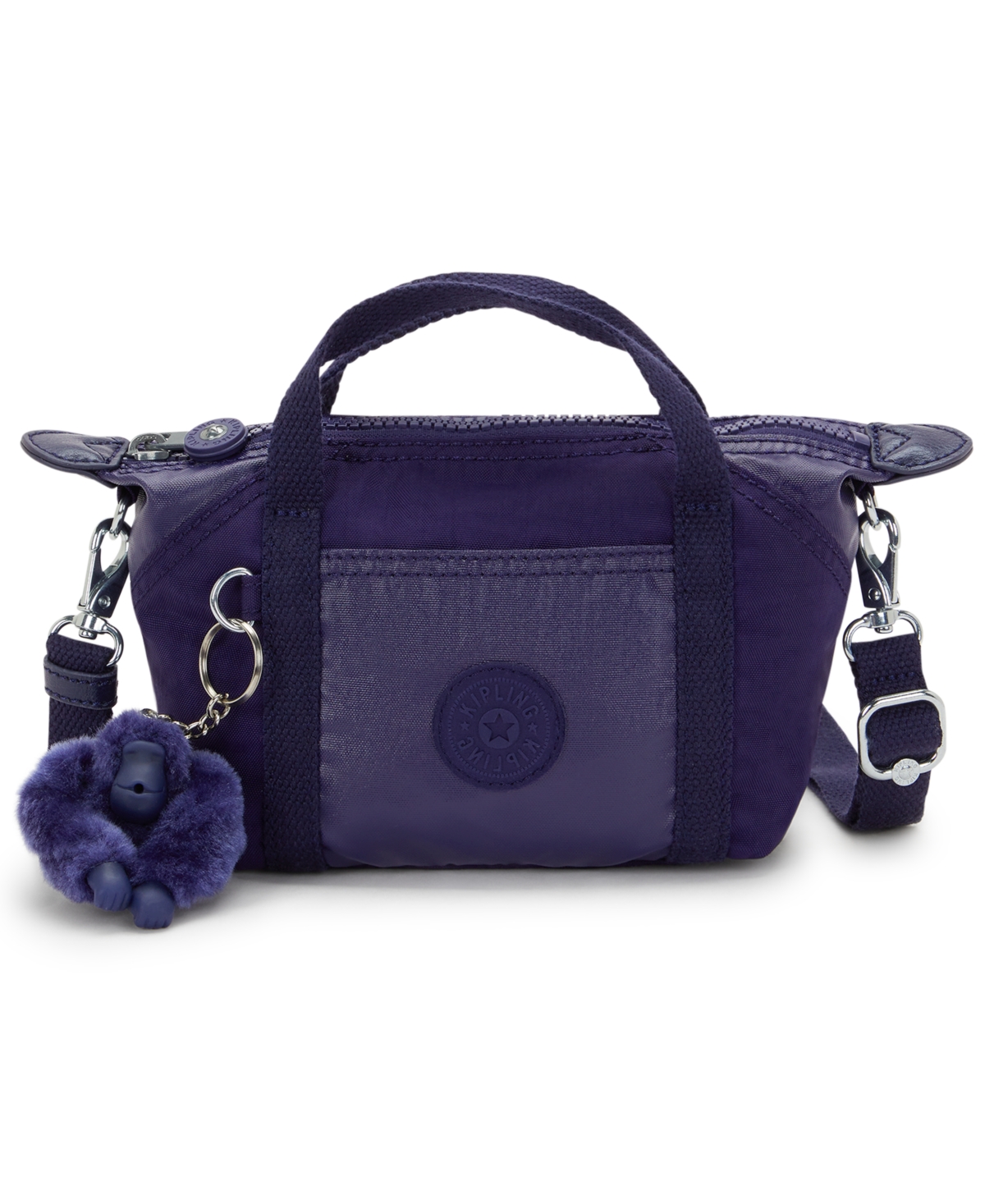 Kipling Art Compact Crossbody Bag In Purple