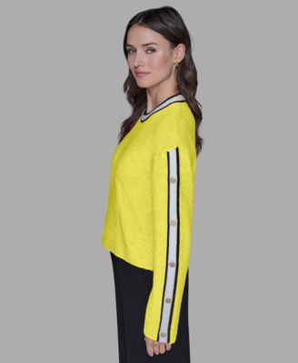 Petite Crewneck Long-Sleeve Sweater