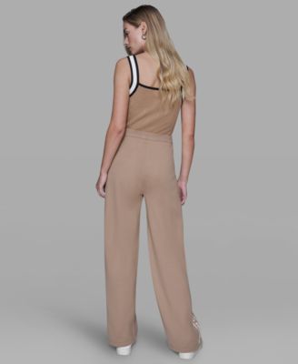 Petite Wide-Leg Ankle Pants