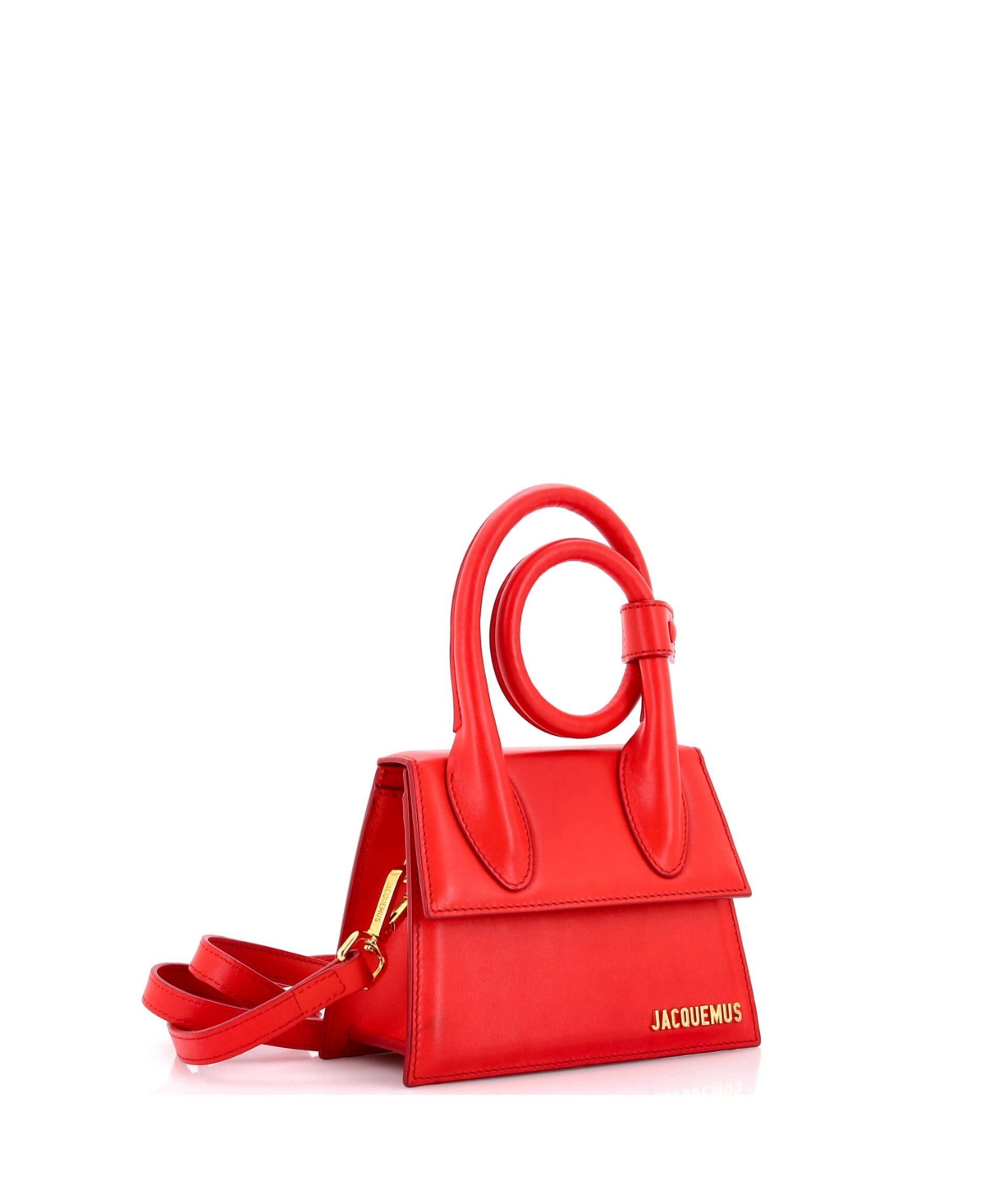 Pre-Owned Jacquemus Le Chiquito Noeud Bag Leather