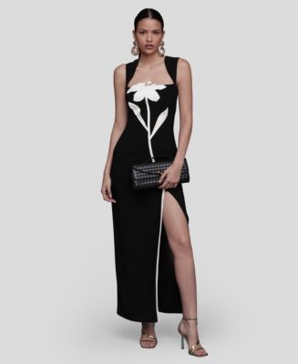 Avec Les Filles Women's Floral Applique Ball Gown - Macy's