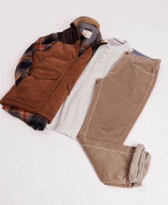 Men's Western Cord Suede Vest