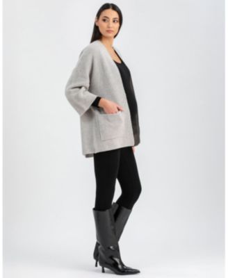 Maternity Slim Scoop Neck Maddy Jumpsuit with Long Sleeves