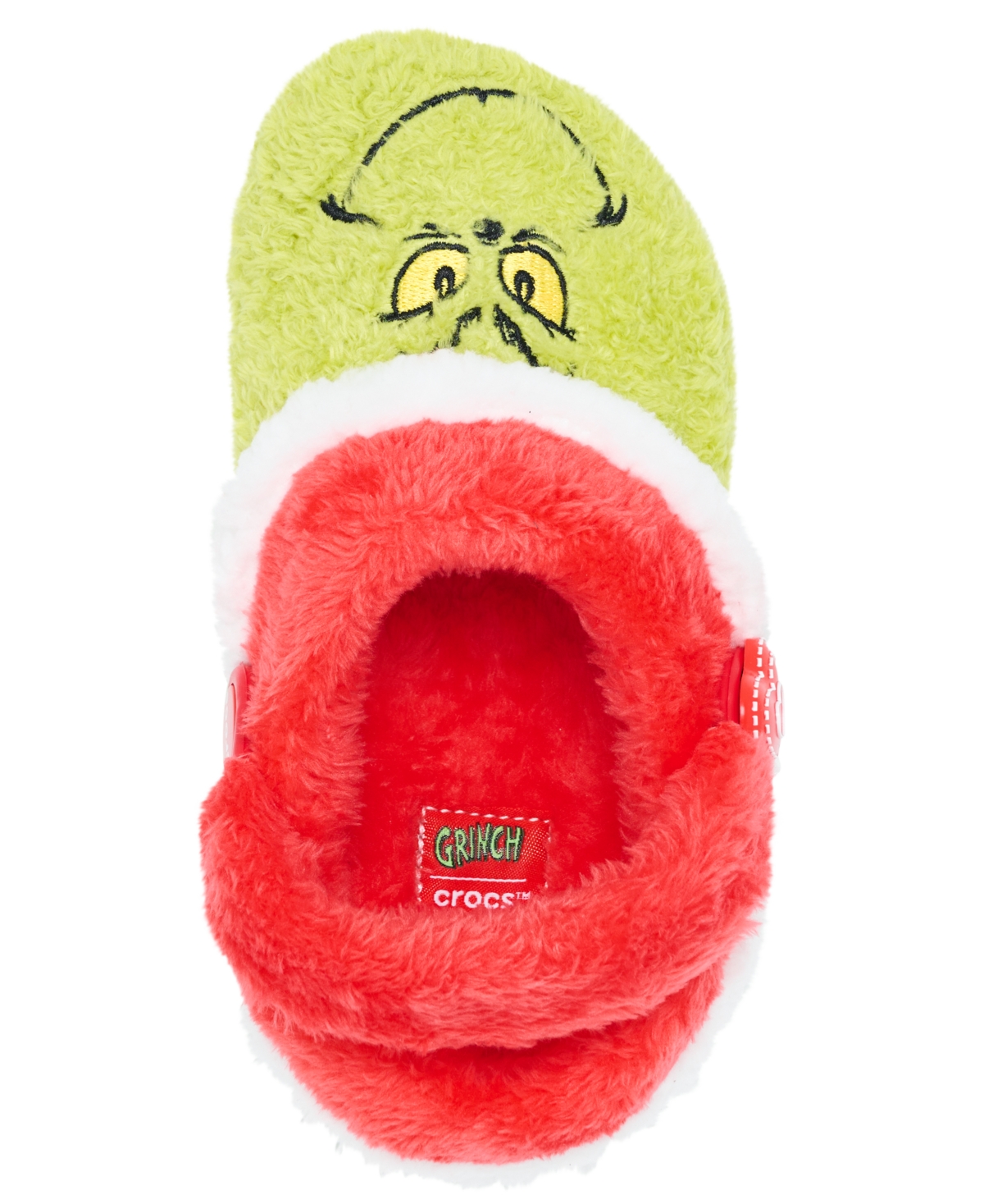 Crocs x The Grinch Toddler Kids Classic Lined Clogs from Finish Line