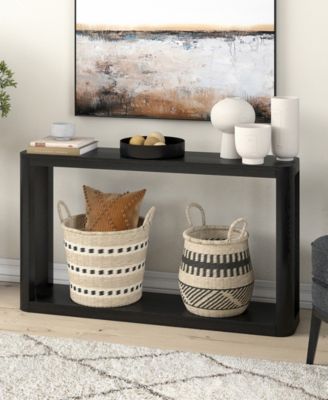 Stellan 52" Wood Wide Rectangular Console Table