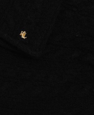 Mini Cable Knit Slouchy Hat