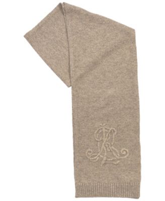Embroidered Logo Scarf