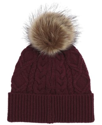 Cable with Direct Embroidery Hat