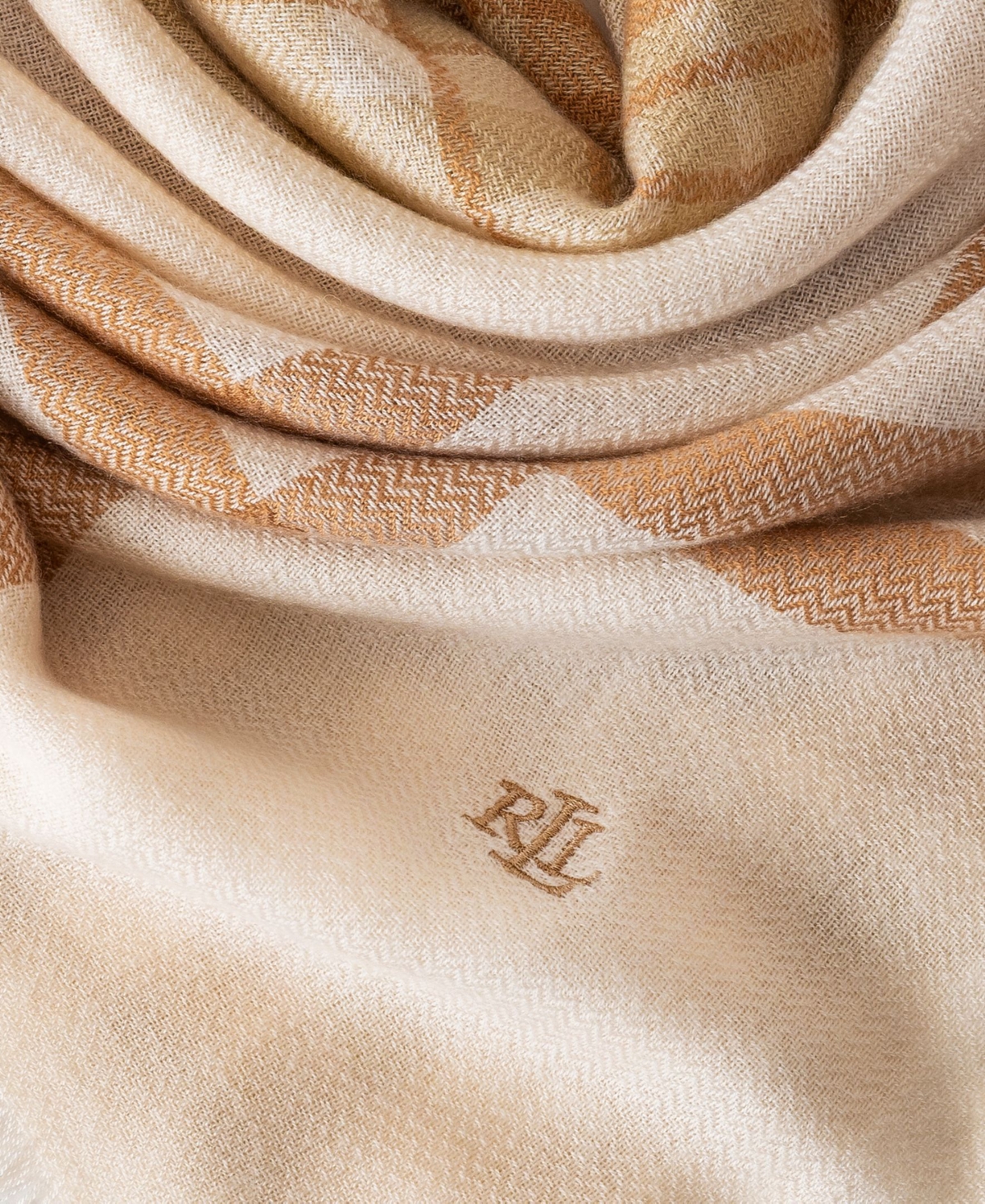 Lauren Ralph Lauren Light Weight Woven Square Scarf