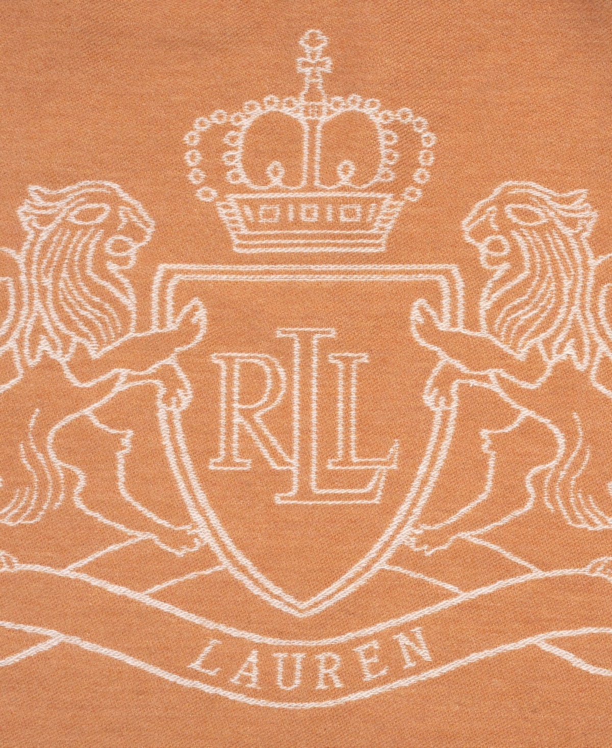 Lauren Ralph Crest Jacquard Wrap