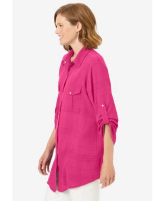 Women's Within Cotton Gauze Bigshirt