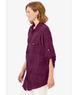 Women's Within Cotton Gauze Bigshirt