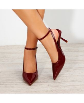 Women's Carmia Crisscross Ankle Strap Stiletto Heels