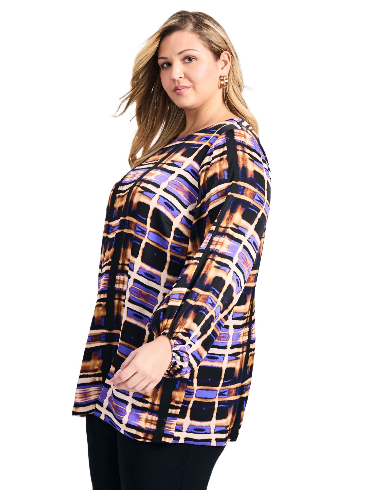 Women's Plus Size Bella Satin Tunic