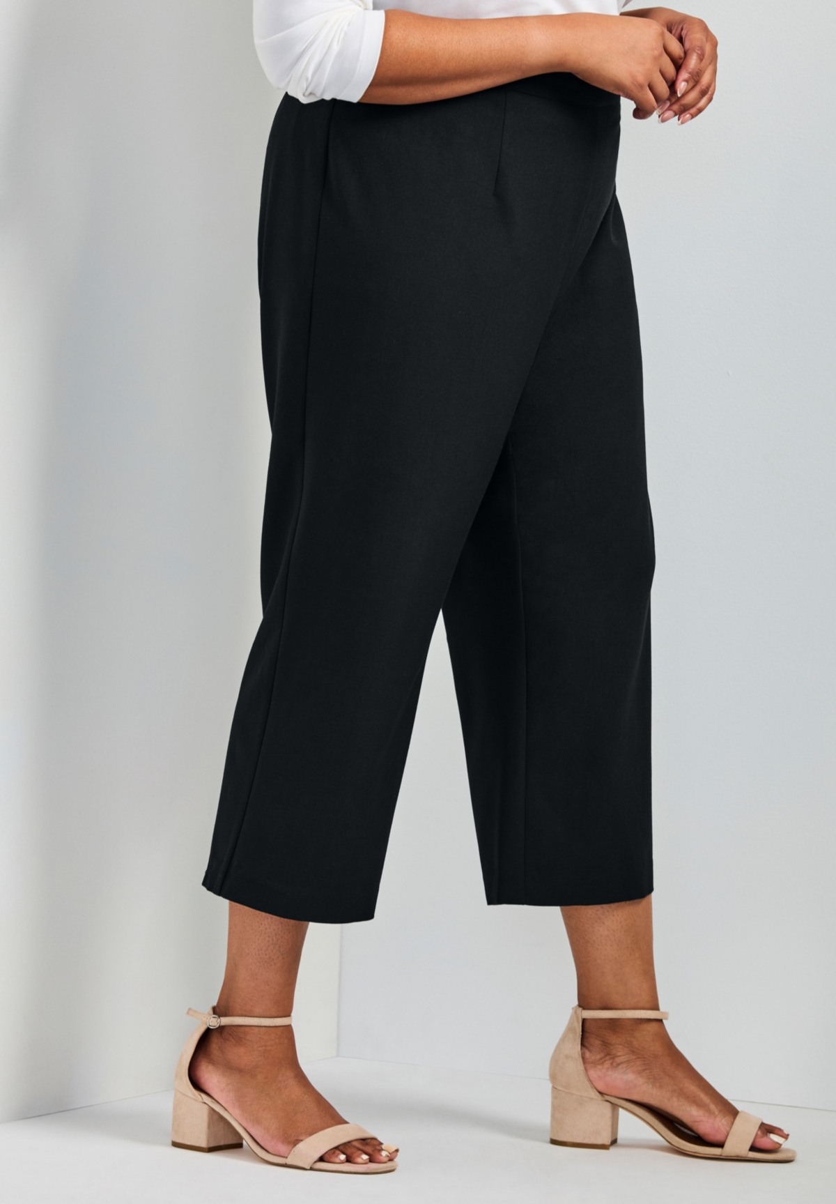 Avenue Women's Plus Cool Hand Crop Pant