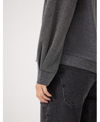 Women's Emily Sparkle Puff Sleeve Jersey Top