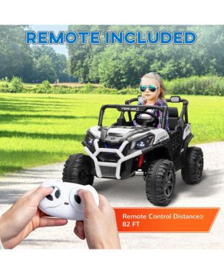 2 Seater 24V Electric Car for Kids with Remote Control,