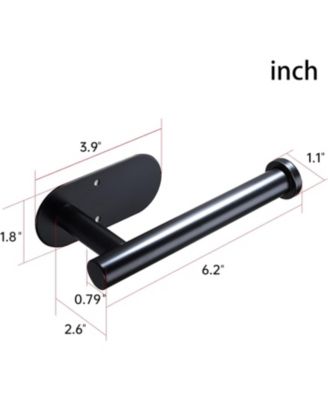 Adhesive Paper Holder - Wall Mount Self Adhesive Comfort Room Paper Roll Holder