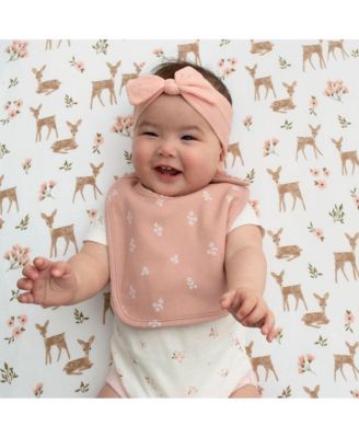 Cotton Jersey Fitted Sheet - Dusty Rose