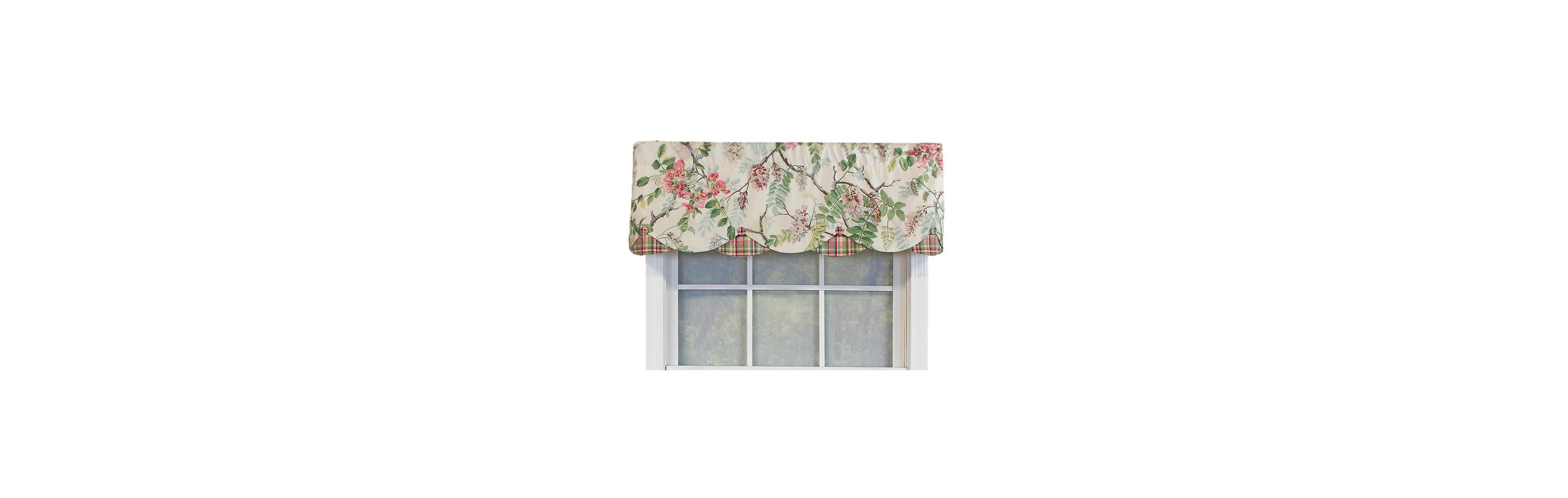 Heirloom Garden Petticoat Spring 3" Rod Pocket Valance 50" x 16" by Rlf Home
