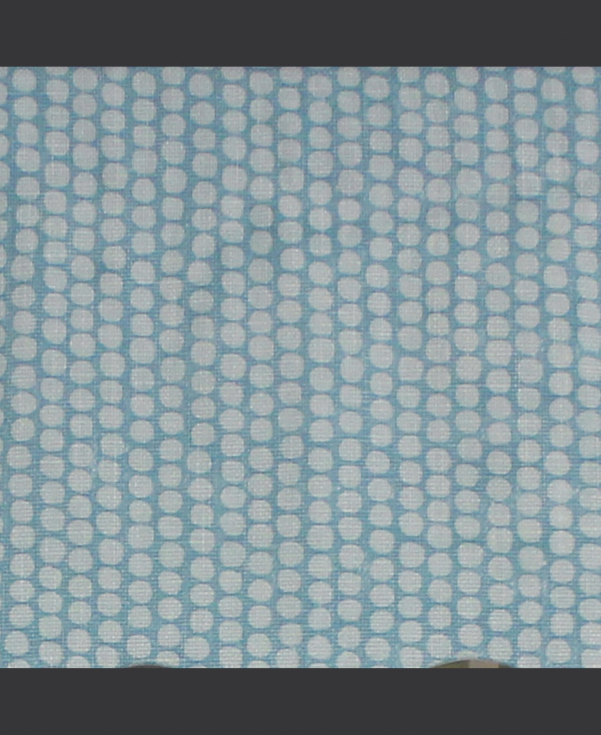 Rlf Home Circles Regal 100% Cotton with Fully Lined 3" Rod Pocket Valnance for Windows 50" x 17" Spa