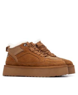 Women's Casual Suede High Top Sneakers By XTI