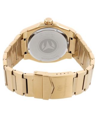 Men's TM-416062 CORAL Quartz 3 Hand Olive Green Dial Watch