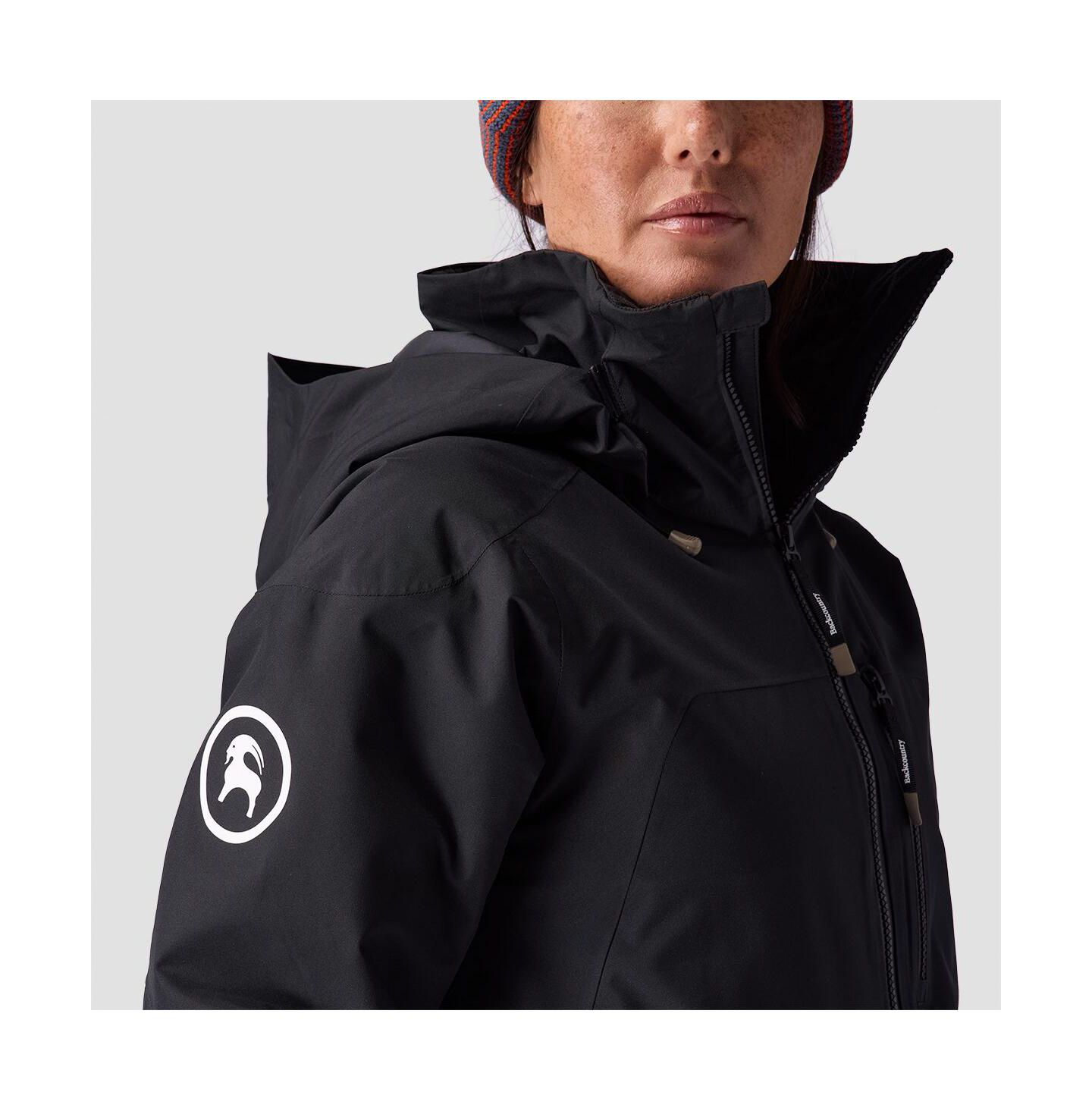 Женская куртка Backcountry CrestCruiser Insulated Jacket Insulated Ski and Snowboard Jackets, цвет: Чёрный — фото 7