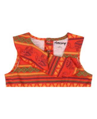 Girls Volant Ruffle Shorts Romper