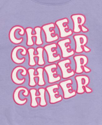 Girls' 2T-6X Sweatshirt and Tutu Skirt, 2-Piece Set