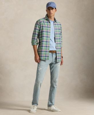 Men's Long-Sleeve Oxford Shirt